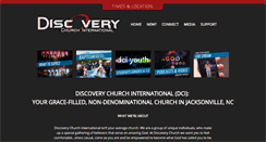 Desktop Screenshot of discovery-church.net