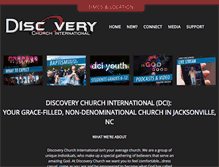 Tablet Screenshot of discovery-church.net