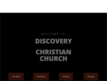 Tablet Screenshot of discovery-church.org
